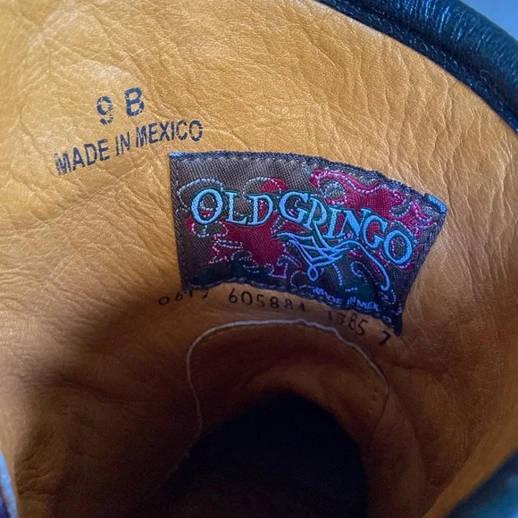 Rare Old Gringo Klak MC Boots in Dusty Purple - Picture 11 of 14